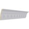 Ekena Millwork 4 3/8"H x 2 7/8"P x 5 1/4"F x 94 1/2"L, (2" Repeat) Heaton Crown Moulding MLD04X03X05HE - alternate 2